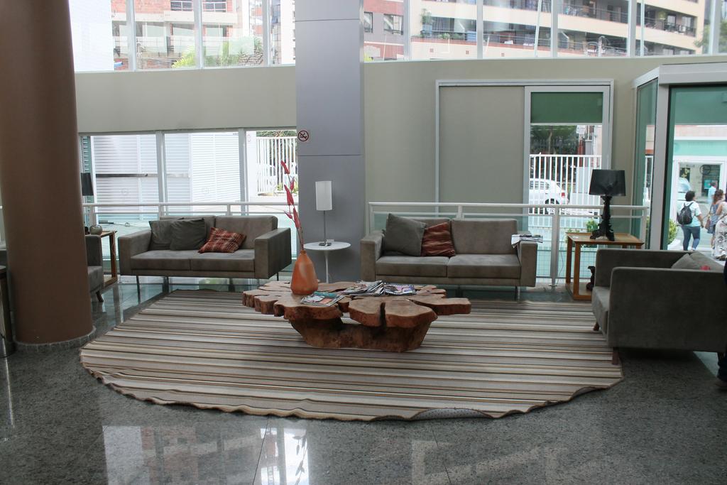 Apartamento 17º Andar Beira Mar Com 2 Quartos Fortaleza  Habitación foto