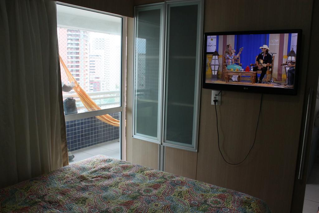 Apartamento 17º Andar Beira Mar Com 2 Quartos Fortaleza  Habitación foto